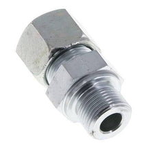 M20x1.5 Male x 14S Zinc plated Steel Straight Cutting Ring 630 Bar DIN 2353