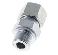 M20x1.5 Male x 14S Zinc plated Steel Straight Cutting Ring 630 Bar DIN 2353