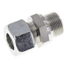 M22x1.5 Male x 15L Zinc plated Steel Straight Cutting Ring 315 Bar DIN 2353