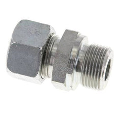 M22x1.5 Male x 15L Zinc plated Steel Straight Cutting Ring 315 Bar DIN 2353