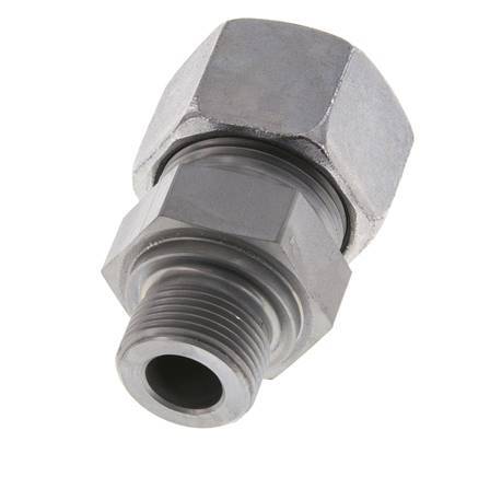 M22x1.5 Male x 20S Zinc plated Steel Straight Cutting Ring 400 Bar DIN 2353