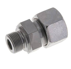 M22x1.5 Male x 20S Zinc plated Steel Straight Cutting Ring 400 Bar DIN 2353