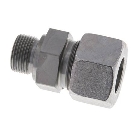 M22x1.5 Male x 20S Zinc plated Steel Straight Cutting Ring 400 Bar DIN 2353