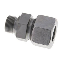 M22x1.5 Male x 20S Zinc plated Steel Straight Cutting Ring 400 Bar DIN 2353