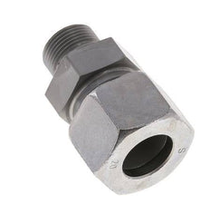 M22x1.5 Male x 20S Zinc plated Steel Straight Cutting Ring 400 Bar DIN 2353