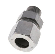 M22x1.5 Male x 20S Zinc plated Steel Straight Cutting Ring 400 Bar DIN 2353