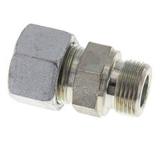 M27x2 Male x 20S Zinc plated Steel Straight Cutting Ring 400 Bar DIN 2353