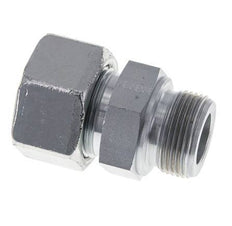 M33x2 Male x 25S Zinc plated Steel Straight Cutting Ring 400 Bar DIN 2353