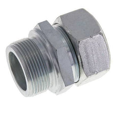 M42x2 Male x 35L Zinc plated Steel Straight Cutting Ring 160 Bar DIN 2353