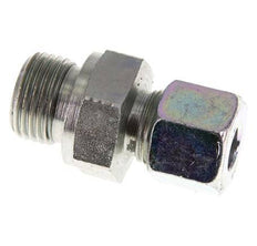 G 1/2'' Male x 10S Zinc plated Steel Straight Cutting Ring with FKM Seal 630 Bar DIN 2353