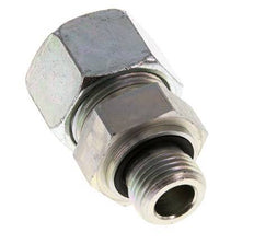 G 1/2'' Male x 20S Zinc plated Steel Straight Cutting Ring with FKM Seal 400 Bar DIN 2353