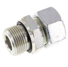 G 3/4'' Male x 18L Zinc plated Steel Straight Cutting Ring with FKM Seal 315 Bar DIN 2353