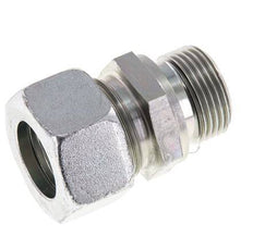 G 3/4'' Male x 22L Zinc plated Steel Straight Cutting Ring with FKM Seal 160 Bar DIN 2353