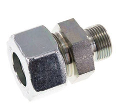 G 3/4'' Male x 25S Zinc plated Steel Straight Cutting Ring with FKM Seal 400 Bar DIN 2353