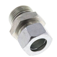 G 1'' Male x 22L Zinc plated Steel Straight Cutting Ring with FKM Seal 160 Bar DIN 2353
