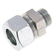 G 1'' Male x 30S Zinc plated Steel Straight Cutting Ring with FKM Seal 400 Bar DIN 2353