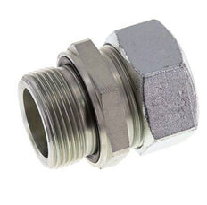 G 1 1/4'' Male x 35L Zinc plated Steel Straight Cutting Ring with FKM Seal 160 Bar DIN 2353