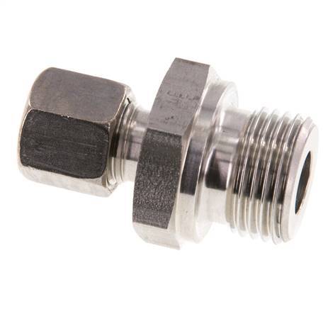 G 1/2'' Male x 8L Stainless steel Straight Cutting Ring 315 Bar DIN 2353