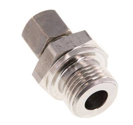 G 1/2'' Male x 8L Stainless steel Straight Cutting Ring 315 Bar DIN 2353