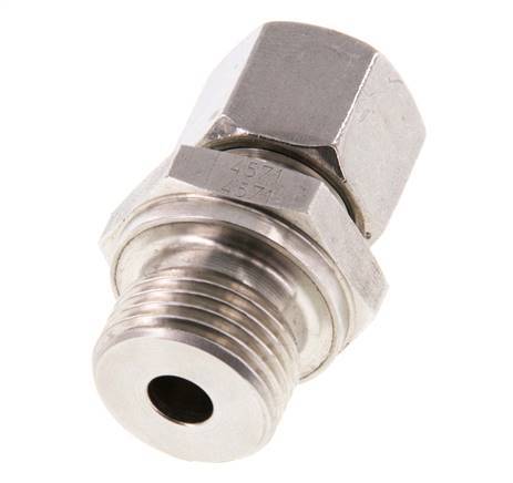 G 1/2'' Male x 10S Stainless steel Straight Cutting Ring 630 Bar DIN 2353