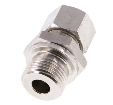 G 1/2'' Male x 12L Stainless steel Straight Cutting Ring 315 Bar DIN 2353