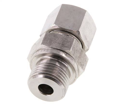 G 1/2'' Male x 12S Stainless steel Straight Cutting Ring 630 Bar DIN 2353