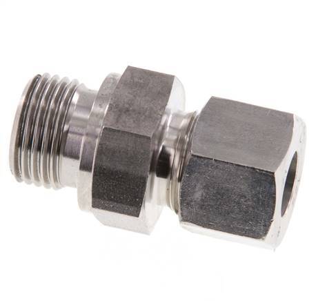 G 1/2'' Male x 12S Stainless steel Straight Cutting Ring 630 Bar DIN 2353