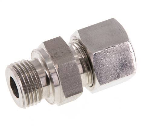 G 1/2'' Male x 14S Stainless steel Straight Cutting Ring 630 Bar DIN 2353