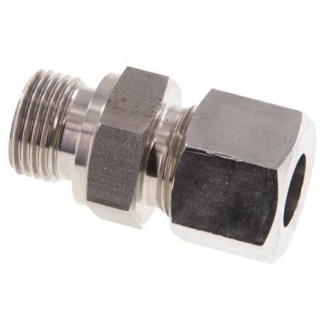 G 1/2'' Male x 14S Stainless steel Straight Cutting Ring 630 Bar DIN 2353