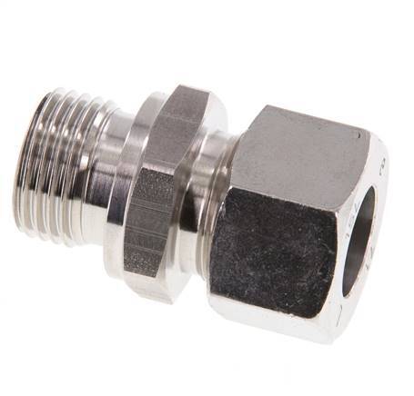 G 1/2'' Male x 15L Stainless steel Straight Cutting Ring 315 Bar DIN 2353