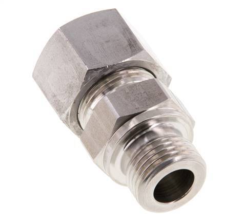 G 1/2'' Male x 16S Stainless steel Straight Cutting Ring 400 Bar DIN 2353