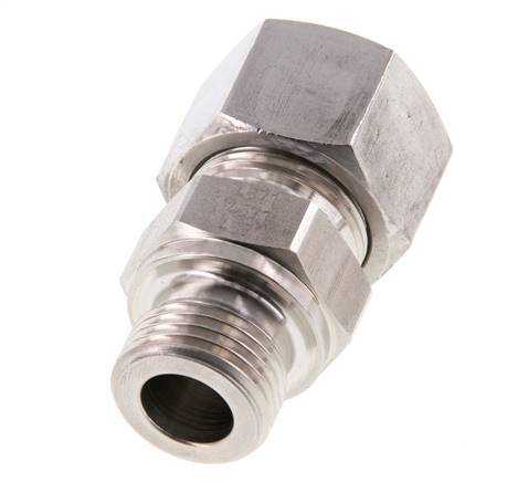 G 1/2'' Male x 16S Stainless steel Straight Cutting Ring 400 Bar DIN 2353