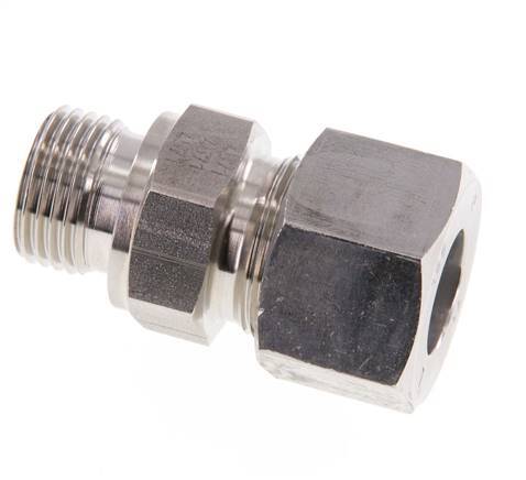 G 1/2'' Male x 16S Stainless steel Straight Cutting Ring 400 Bar DIN 2353