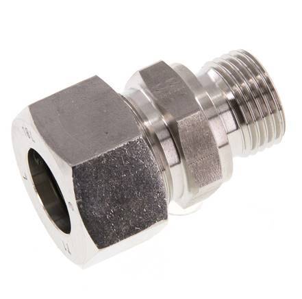 G 1/2'' Male x 18L Stainless steel Straight Cutting Ring 315 Bar DIN 2353