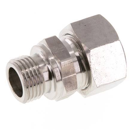 G 1/2'' Male x 18L Stainless steel Straight Cutting Ring 315 Bar DIN 2353