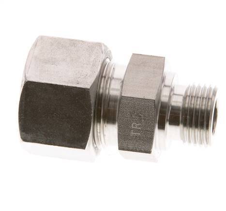 G 1/2'' Male x 20S Stainless steel Straight Cutting Ring 400 Bar DIN 2353