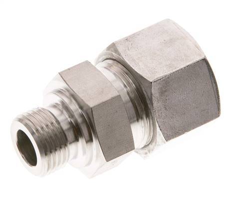 G 1/2'' Male x 20S Stainless steel Straight Cutting Ring 400 Bar DIN 2353