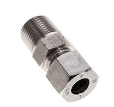 1/2'' NPT Male x 12S Stainless steel Straight Cutting Ring 630 Bar DIN 2353