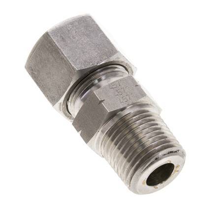 1/2'' NPT Male x 14S Stainless steel Straight Cutting Ring 630 Bar DIN 2353