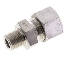 1/2'' NPT Male x 20S Stainless steel Straight Cutting Ring 400 Bar DIN 2353