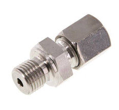 G 1/4'' Male x 6S Stainless steel Straight Cutting Ring 630 Bar DIN 2353