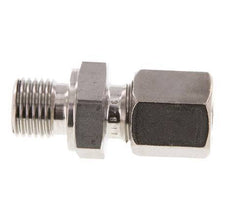 G 1/4'' Male x 6S Stainless steel Straight Cutting Ring 630 Bar DIN 2353