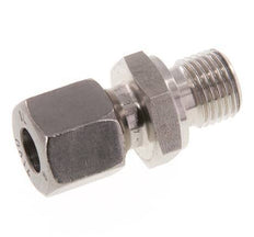 G 1/4'' Male x 8L Stainless steel Straight Cutting Ring 315 Bar DIN 2353