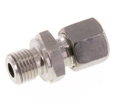 G 1/4'' Male x 8L Stainless steel Straight Cutting Ring 315 Bar DIN 2353