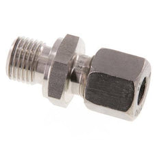 G 1/4'' Male x 8L Stainless steel Straight Cutting Ring 315 Bar DIN 2353