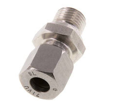 G 1/4'' Male x 8L Stainless steel Straight Cutting Ring 315 Bar DIN 2353