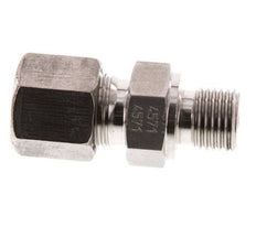 G 1/4'' Male x 8S Stainless steel Straight Cutting Ring 630 Bar DIN 2353