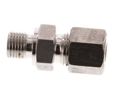 G 1/4'' Male x 8S Stainless steel Straight Cutting Ring 630 Bar DIN 2353