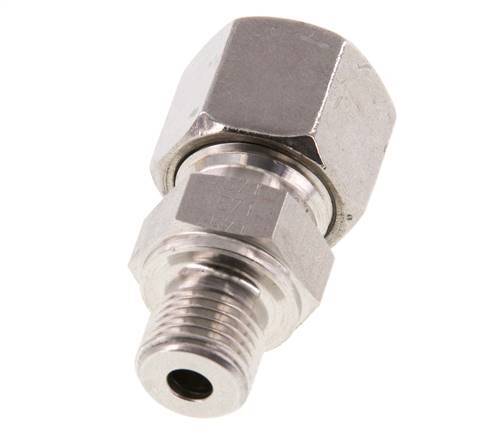 G 1/4'' Male x 10S Stainless steel Straight Cutting Ring 630 Bar DIN 2353