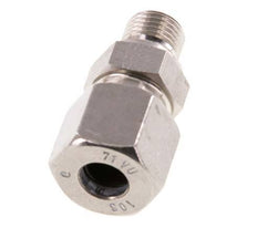 G 1/4'' Male x 10S Stainless steel Straight Cutting Ring 630 Bar DIN 2353